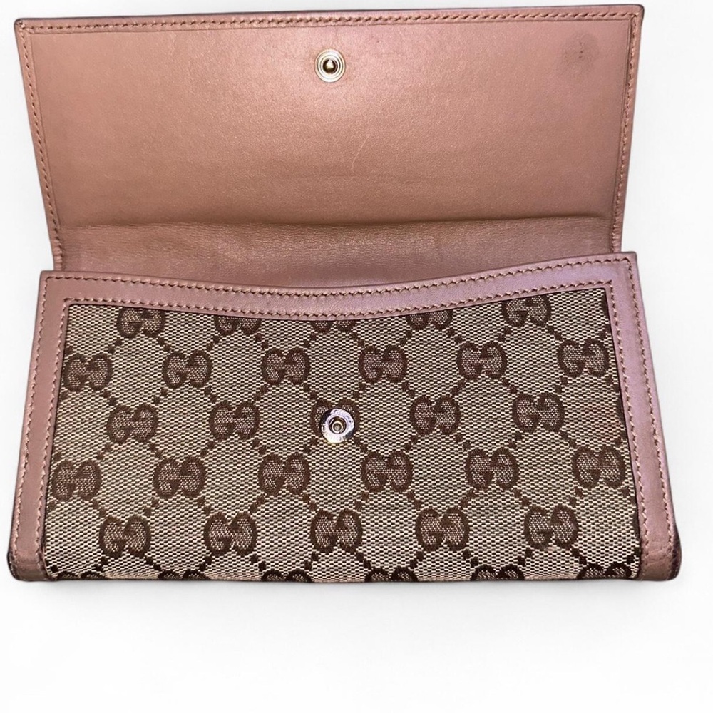 Gucci Brown and Pink Wallet - Picture 3 of 7